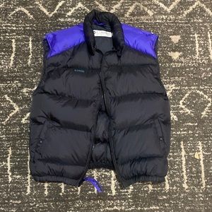 vintage 80s Columbia vest